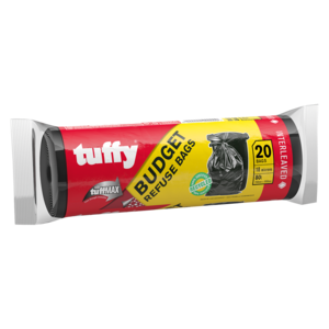 Tuffy tuffMAX 20 Pack Refuse Budget Bags 750mm x 950mm