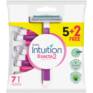 Schick Exacta 2 Sensitive Disposable Razors 7 Pack