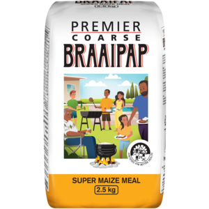 Premier Coarse Super Maize Meal Braaipap 2.5kg