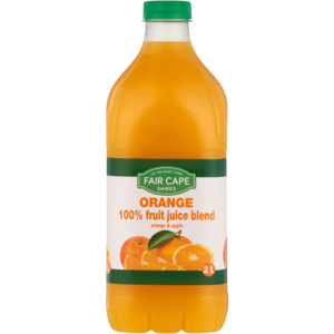 Fair Cape Dairies 100% Orange Fruit Juice 2L