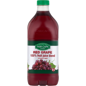 Fair Cape Dairies Red Grape 100% Fruit Juice 2L