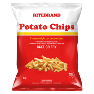 Ritebrand Frozen Potato Chips 1kg