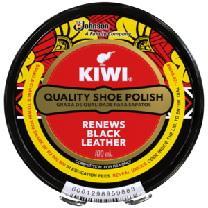 Kiwi Black Shoe Polish 100ml