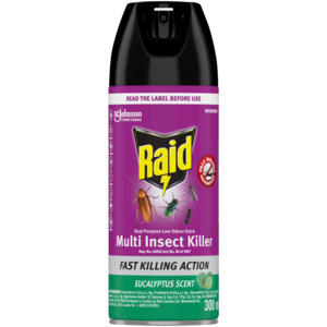 Raid Eucalyptus Scented Insecticide 300ml