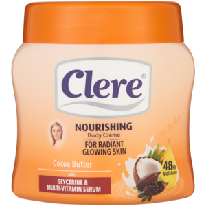 Clere Cocoa Butter Body Cream 500ml