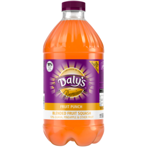 Daly's Premium Fruit Punch Squash Concentrate 1.5L