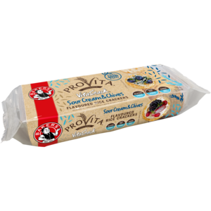 Bakers Provita VitaSnack Sour Cream & Chives Flavoured Rice Crackers 100g