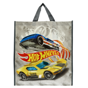 Hot Wheels Reusable Shopping Bag 46.5cmW x 51cmL x 24.5cmH (Type May Vary)