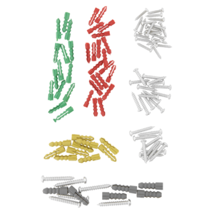 Pro Tools Screw and Plug 100 Piece