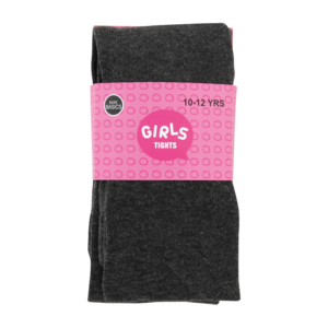 Bare Basics Plain Girls Tights 10 -12 Years