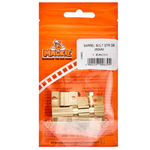 Mackie Quality Brass Barrel Bolt 50mm