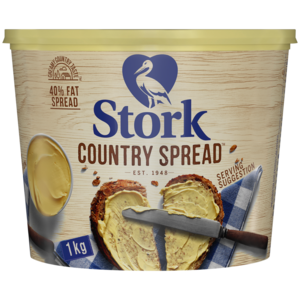 Stork Country Spread 40% Fat Spread Tub 1kg