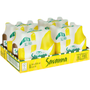 Savanna 0.0% Alcohol-Free Ciders 24 x 330ml