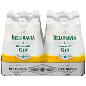 Belgravia Gin & Tonic Bottles 24 x 275ml