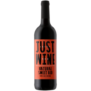 Just Wine Juicy Red Natural Sweet Red Wine Bottle 750ml