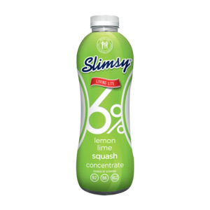 Slimsy Lemon Lime Flavoured 6% Squash Concentrate 1L