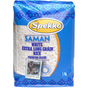 Spekko Saman White Long Grain Rice 1kg