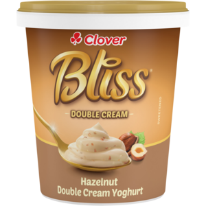 Clover Bliss Hazelnut Double Cream Yoghurt 1kg