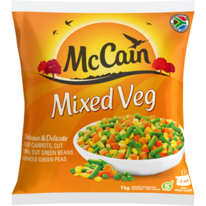 McCain Frozen Mixed Vegetables 1kg