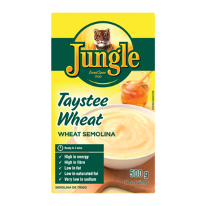 Jungle Taystee Wheat Semolina Energy Breakfast Porridge 500g