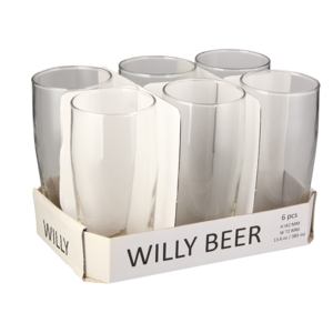 Willy Beer Glass 6 Piece Set