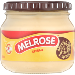 Melrose Biltong Flavoured Full Cream Cheese Spread 250g