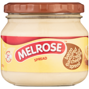 Melrose Bacon Flavoured Full Cream Cheese Spread 250g