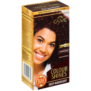 Caivil Colour Shines Semi Permanent Deep Mahogany Hair Colour 90ml