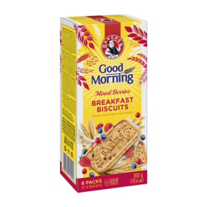 Bakers Good Morning Mixed Berries Flavoured Breakfast Biscuits 300g