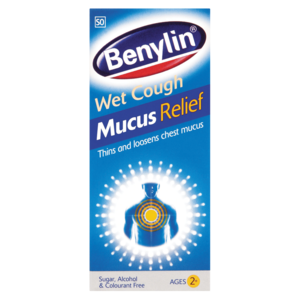 Benylin Wet Cough Mucus Relief Syrup 50ml