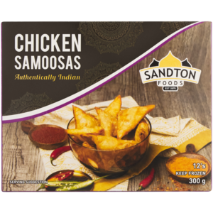 Sandton Foods Frozen Chicken Samoosas 12 Pack