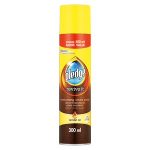 Pledge Lemon Oil Wood Polish 300ml