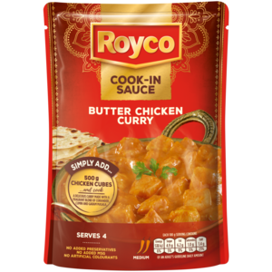 Royco Butter Chicken Curry Cook-In Sauce 400g