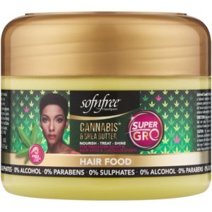 Sofnfree Cannabis & Shea Butter Hairfood Tub 250ml