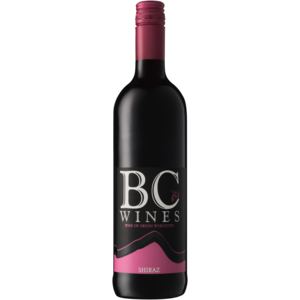 BC Wines Shiraz Red Wine Bottle 750ml