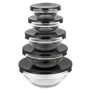 Glass Bowl Set 5 Piece