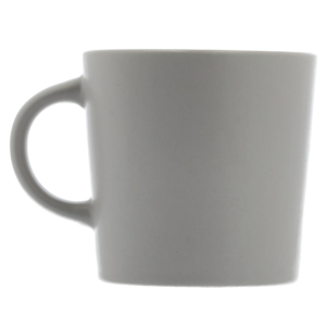 Matte Cream Coffee Mug 350ml 4 Piece