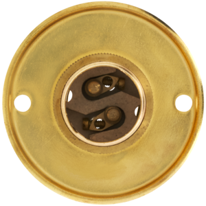 SCE Brass B22 Batten Lamp Holder 50mm