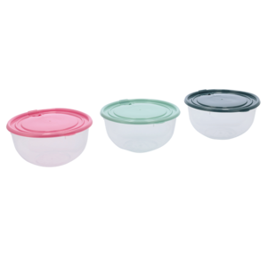 Home Discovery Round Disc Container 760ml 3 Pack