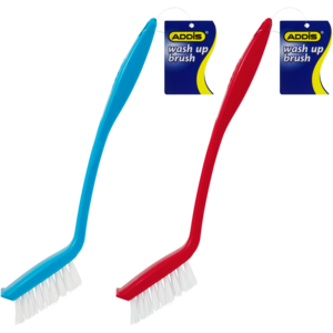 ADDIS Dish Brush Soft Bristles (Colour May Vary)