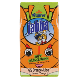 Jabba Zippy Orange Flavoured Juice Drink 160ml