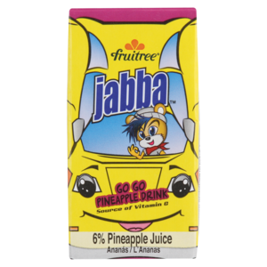 Jabba Go Go Pineapple Flavoured Juice Drink 160ml