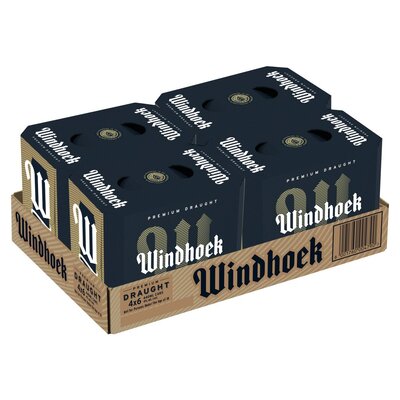 Windhoek Draught Cans 24 x 440ml