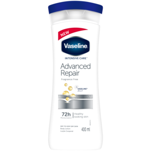 Vaseline Advanced Repair Fragrance Free Body Lotion 400ml