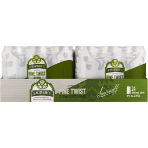 Smirnoff Storm Pine Twist Spirit Cooler 24 x 440ml
