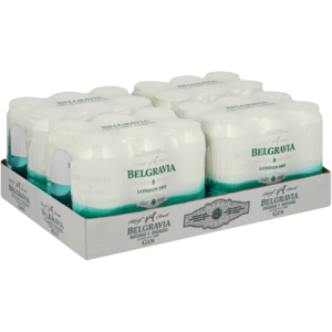 Belgravia Gin & Dry Lemon Cans 24 x 440ml