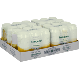 Belgravia Gin & Tonic Cans 24 x 440ml