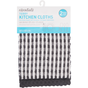 Essentials Kitchen Cloth 2 Pack