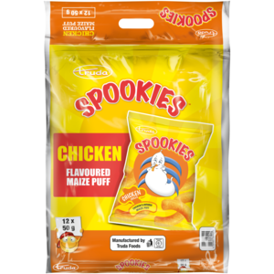 Truda Spookies Chicken Chills Maize Puffs 12 x 50g