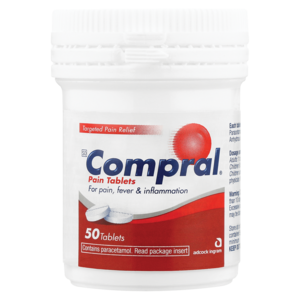 Compral Pain Tablets 50 Pack